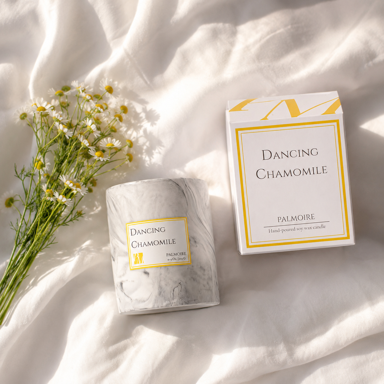 Dancing Chamomile Soy Wax Candle