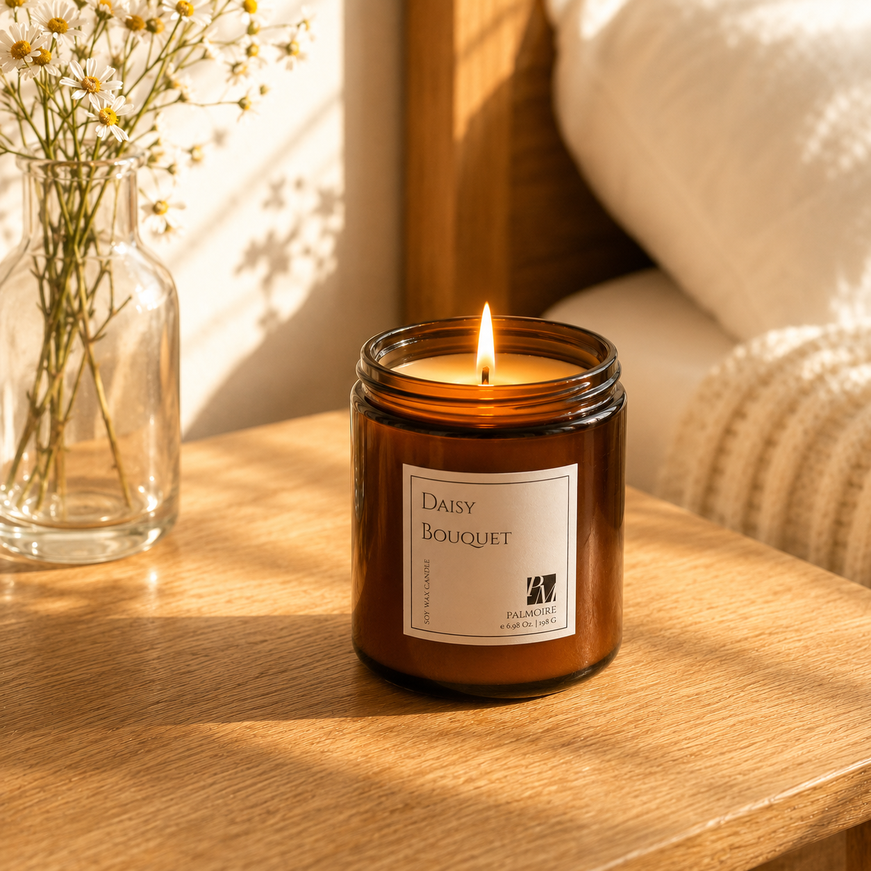 Daisy Bouquet Soy Wax Candle