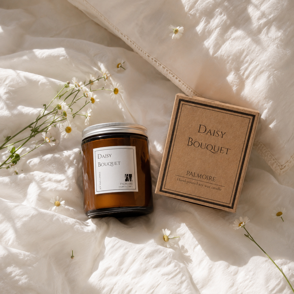 Daisy Bouquet Soy Wax Candle