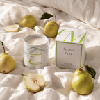 Floral Pear Soy Wax Candle