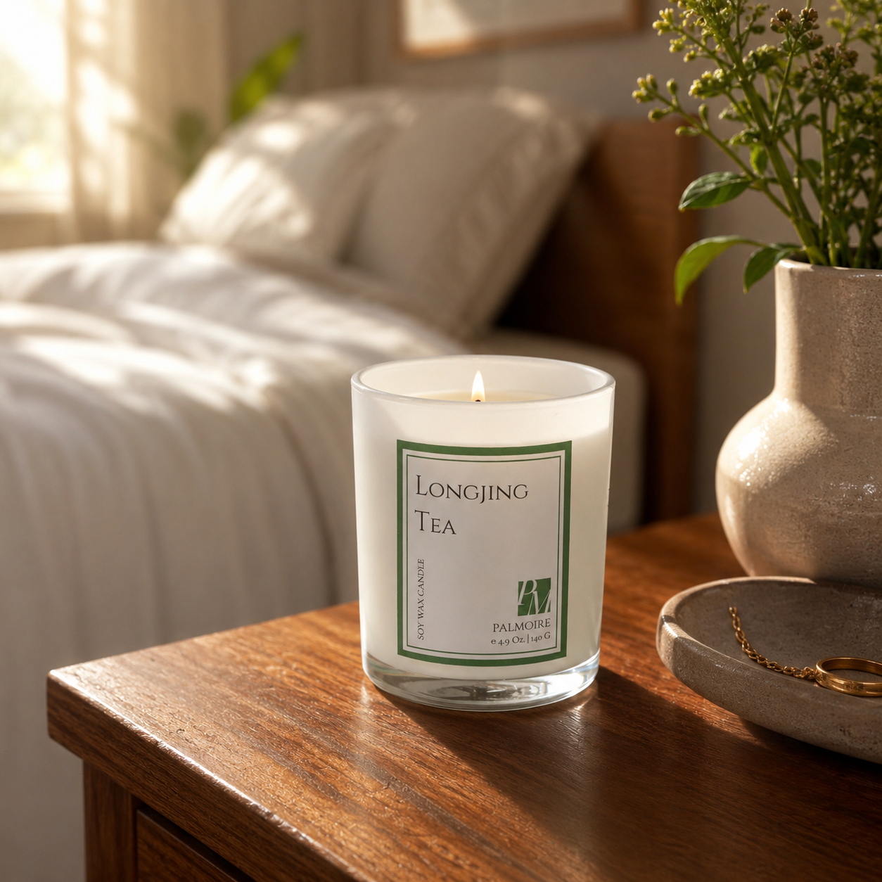 Longjing Tea Soy Wax Candle