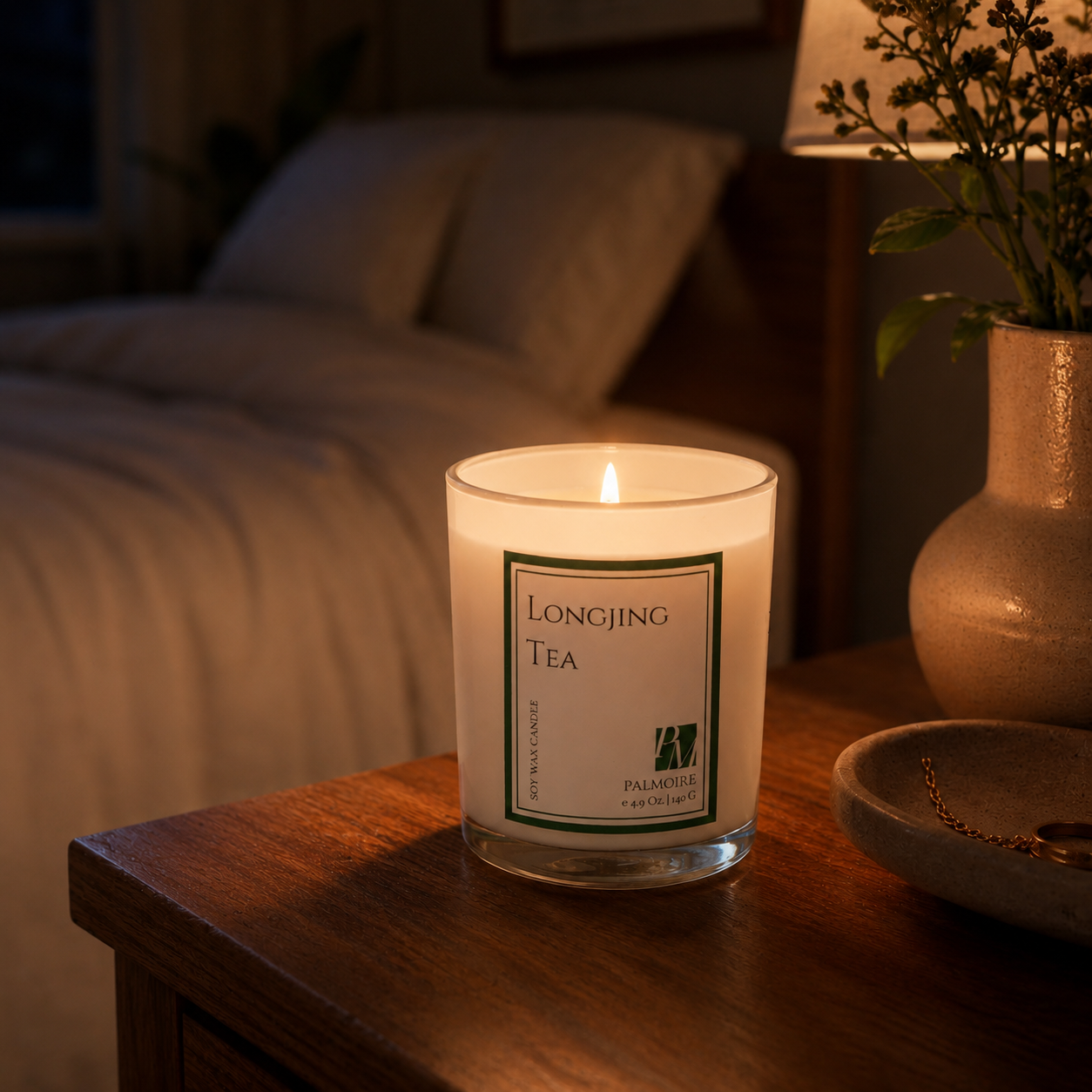 Longjing Tea Soy Wax Candle