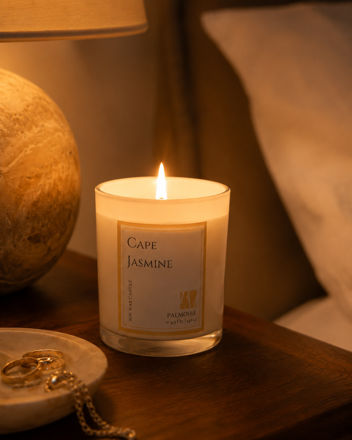 Cape Jasmine Soy Wax Candle