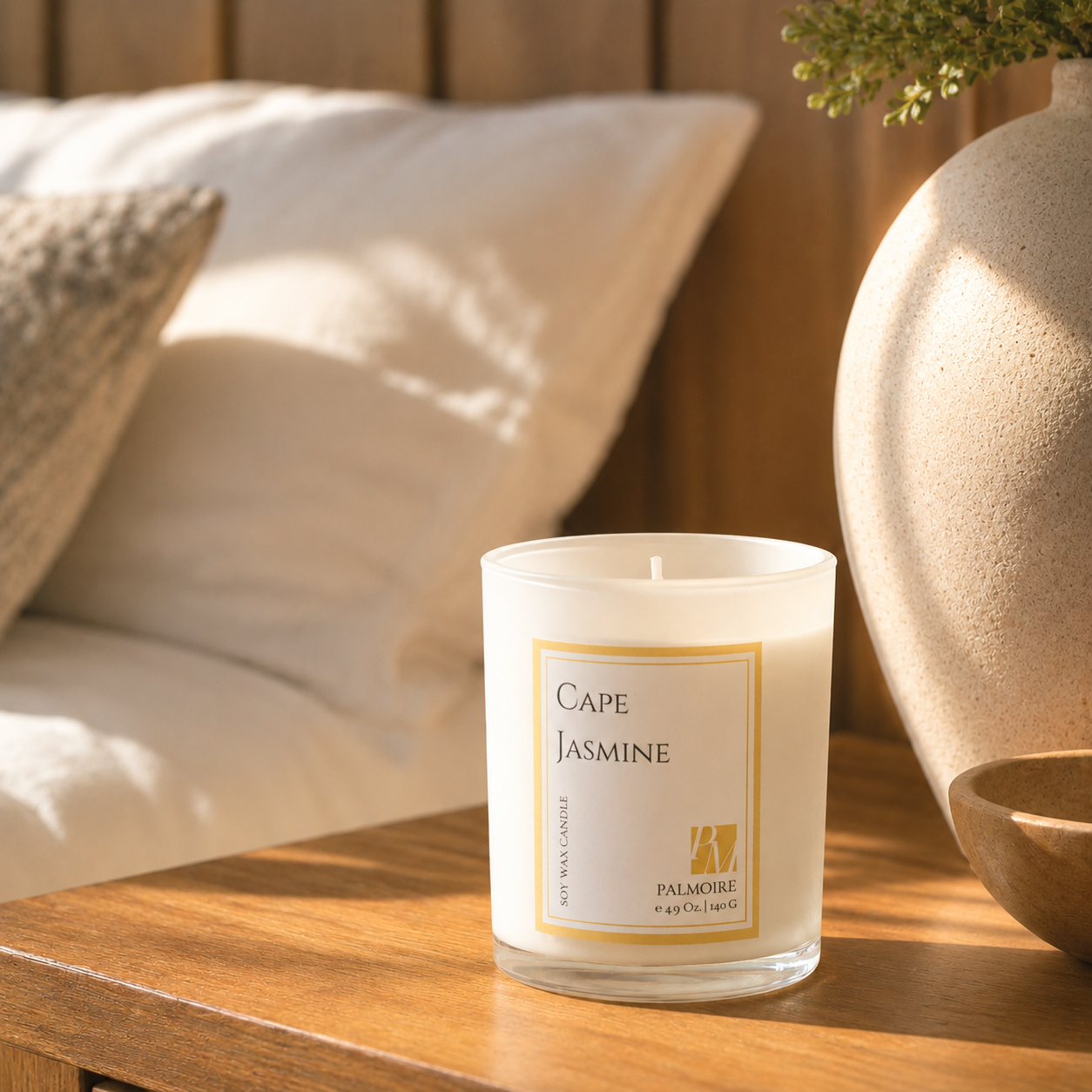 Cape Jasmine Soy Wax Candle