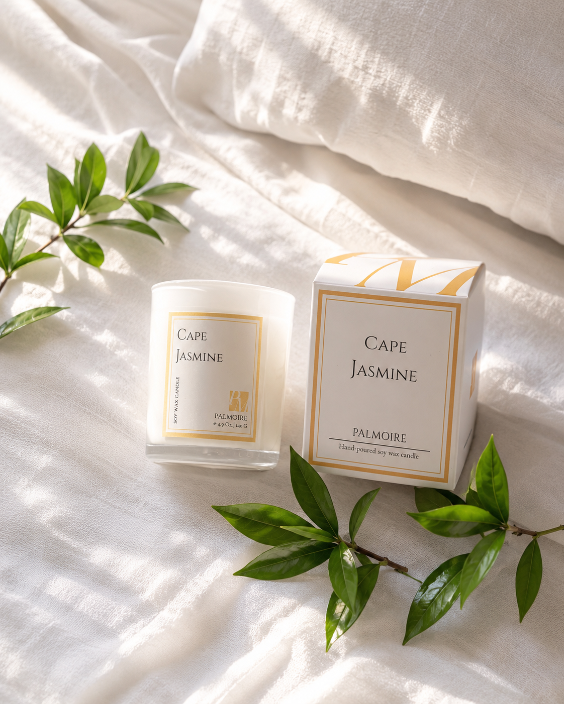 Cape Jasmine Soy Wax Candle