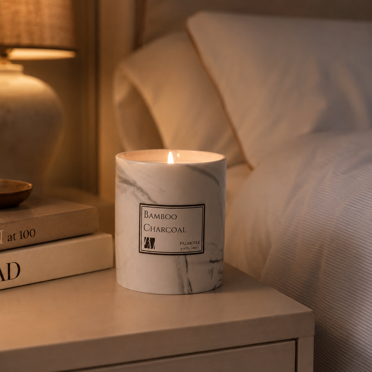Bamboo Charcoal Soy Wax Candle