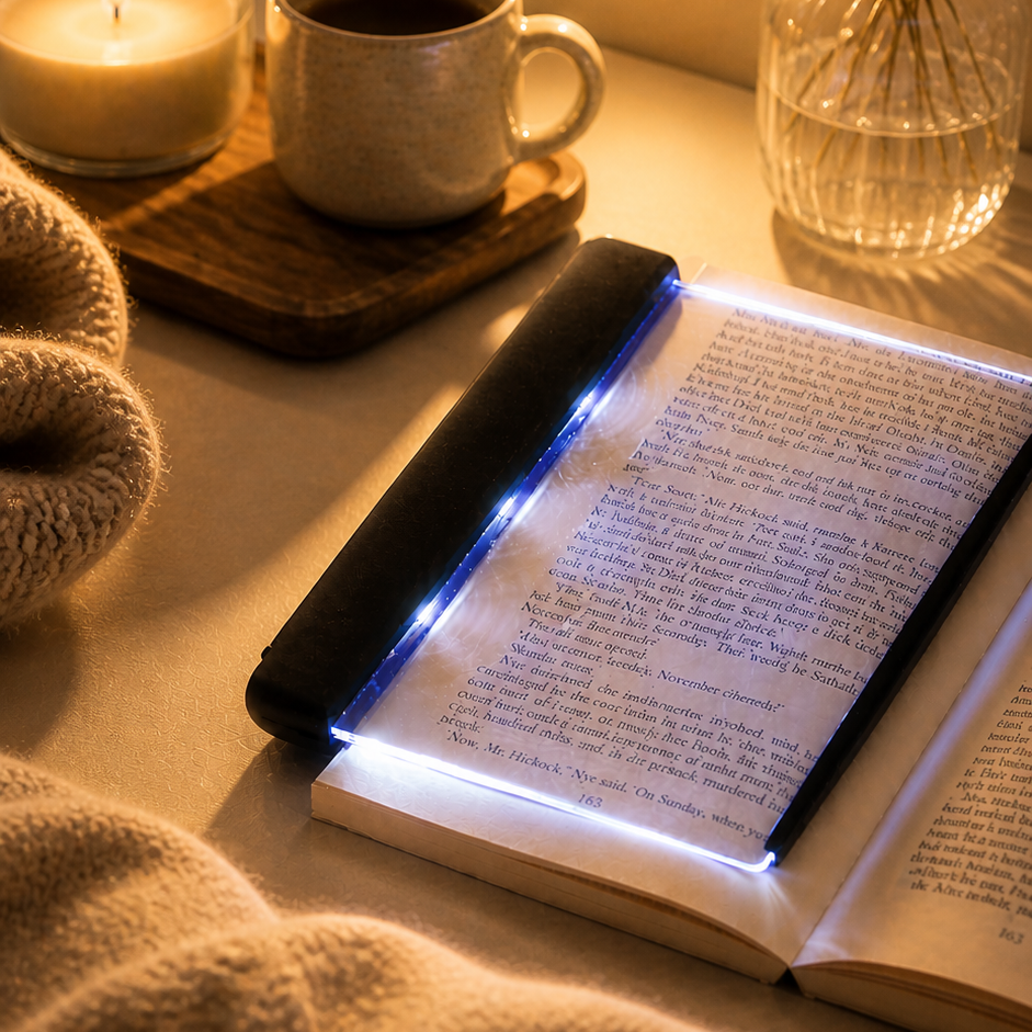 Portable LED Tablet Book Light Reading Night Light