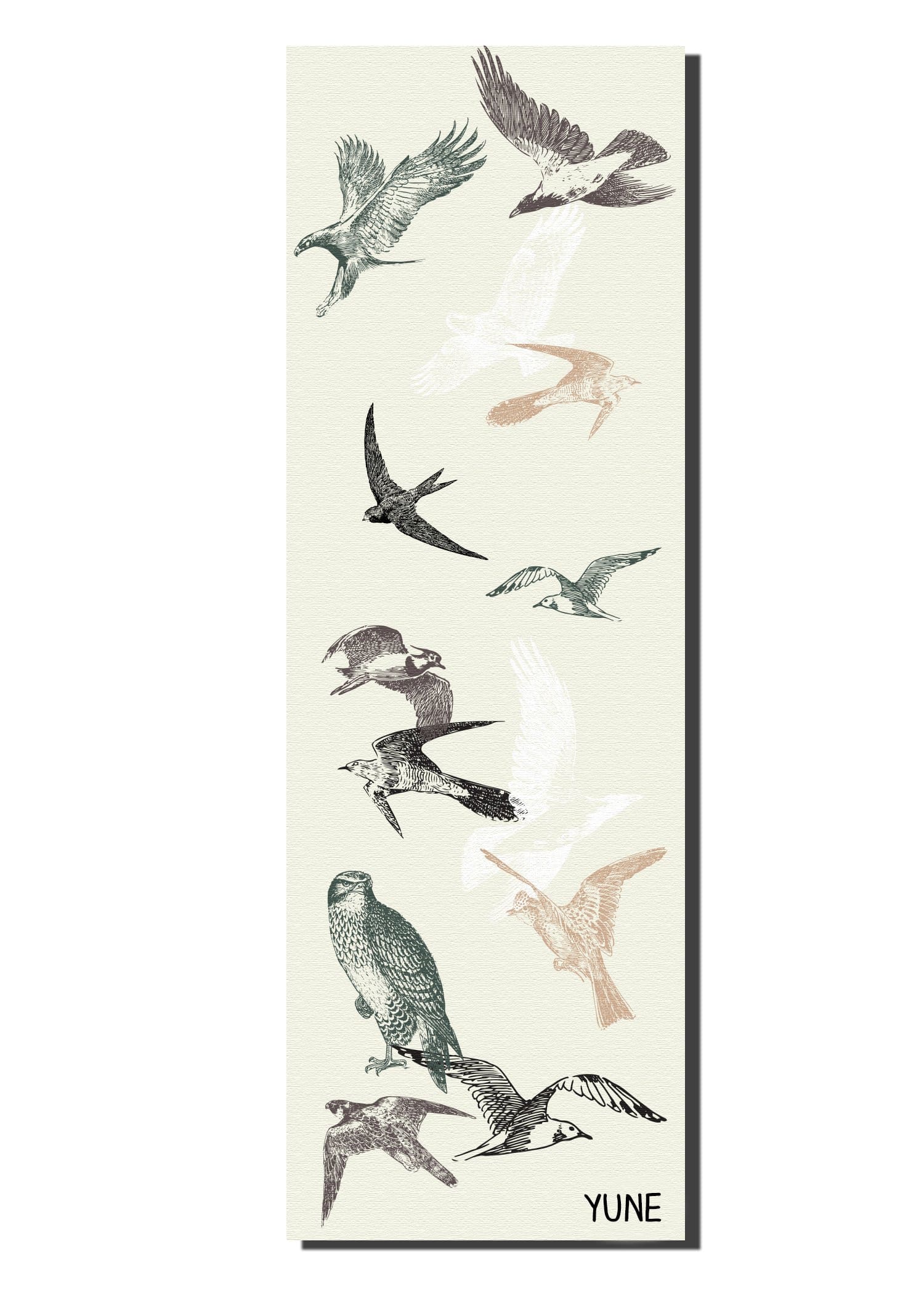 Yoga Mat | 6mm Thick | Tan | Non-Slip | Eco Friendly | Yune Yoga |