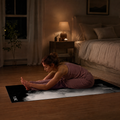 Black1 Yoga Mat – Non-Slip, Cushioned, Minimalist All-Black Design