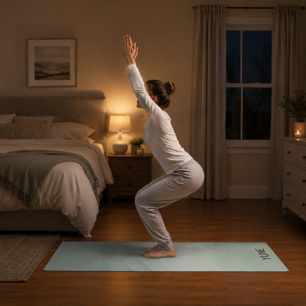 Gabbro Yoga Mat – Non-Slip, Cushioned, and Stone-Inspired for Studio,